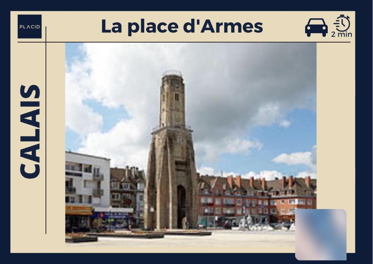 * The Gold Time * Appartement Confort * Centre-Ville Calais Ngoại thất bức ảnh